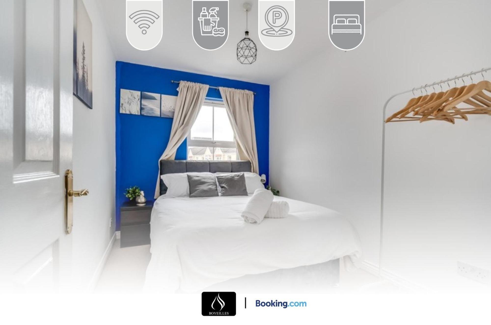 2 Bed House By Boyeilles Apartments Short Lets & Serviced Accommodation Belfast With Balcony & Free Parking Esterno foto